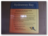 Hydeaway Bay Caravan Park - Hideaway Bay: Hydeaway Bay Caravan Park Park policies