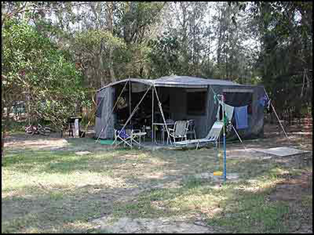 Jervis Bay Cabins & Camping - Huskisson: Real bush camping