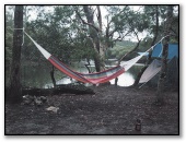 Jervis Bay Cabins & Camping - Huskisson: Hammock by the river