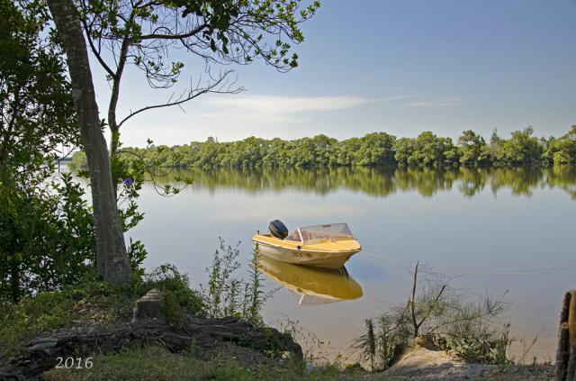 Bimbimbi Riverside Caravan Park - Woombah: Bring your boat, there is a ramp provided.