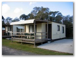 Bimbimbi Riverside Caravan Park - Woombah: Cottage accommodation ideal for families, couples and singles