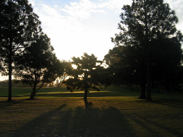 Iluka Golf Course - Iluka: Late afternoon shadows on Iluka Golf Course