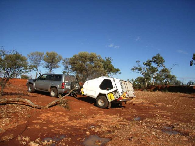 Independent Trailers - Chifley: Tvan camper trailer - great over rough terrain.