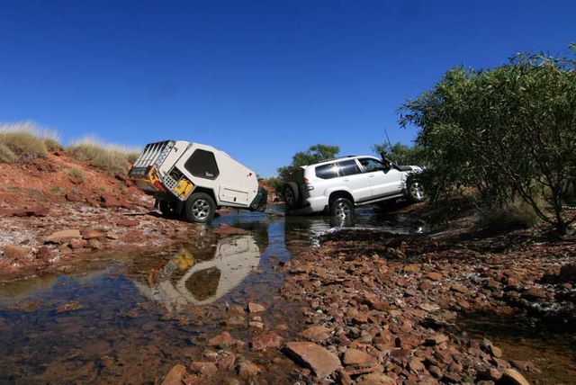Independent Trailers - Chifley: The Tvan will follow your 4WD anywhere.