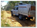 Independent Trailers - Chifley: C190 Camperback: Handling rough roads in the Grampians