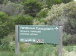 Pondalowie Well Campground - Inneston: Entrance.