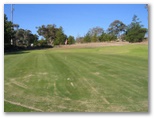Junee Golf Course - Junee: Green on Hole 1