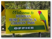 Kilkivan Bush Camping and Caravan Park - Kilkivan: Welcome sign