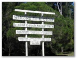 Kioloa Beach Holiday Park - Kioloa Beach: Kioloa Beach Holiday Park welcome sign