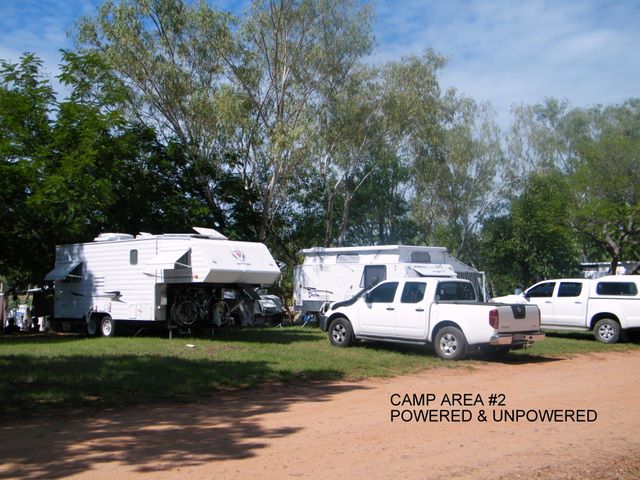 Lake Argyle Resort & Caravan Park - Lake Argyle: Campsite 2: Powered sites for caravans and unpowered
