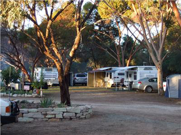 Laura Community Caravan Park - Laura: There are 40 Shady powered sites for caravans and motorhomes.