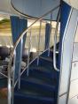 Longreach Tourist Park - Longreach: The stair case up to the top deck on the 747. No economy class up here!