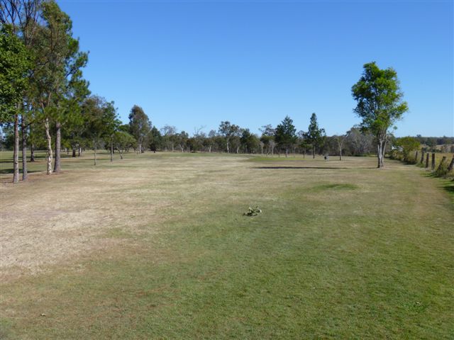 Lowood and District Golf Club - Lowood: Fairway view on Hole 7