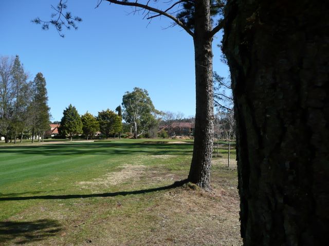 Yowani Country Club - Lyneham: Approach to the Green on Hole 14