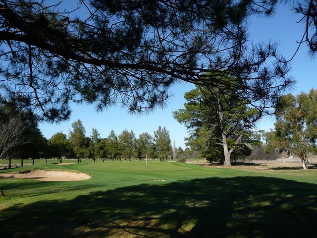 Yowani Country Club - Lyneham: Approach to the Green on Hole 15
