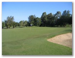 Mackay Golf Course - Mackay: Green on Hole 1