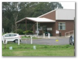 Maffra Golf Club RV Park - Maffra: Entrance to the Clubhouse where you pay your site fees.