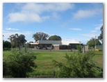 Maffra Golf Club RV Park - Maffra: Another powered site to Clubhouse view