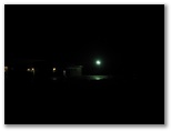 Maffra Golf Club RV Park - Maffra: Night lighting tends to be a bit bright