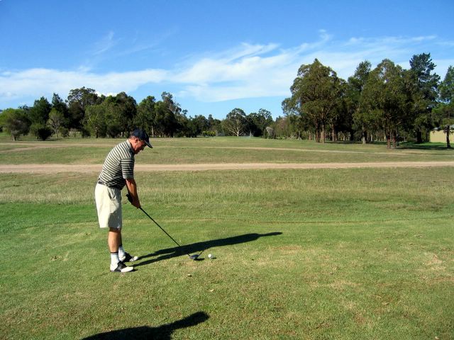 Easts Leisure and Golf Course - Maitland: Fairway view Hole 1