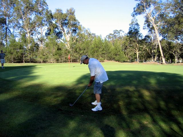 Easts Leisure and Golf Course - Maitland: Green on Hole 4