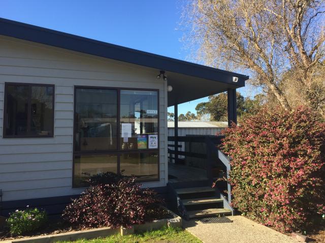 Awangralea Caravan Park - Mallacoota: Reception and office. Check in here when you arrive.