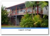 Weeroona Holiday Park - Manning Point: Lagoon cottage.