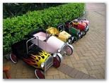 Lilyponds Holiday Park - Mapleton: Mini cars to delight any child