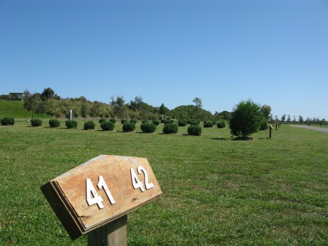 BIG4 Bellarine Holiday Park - Marcus Hill: Powered sites for caravans are clearly marked.