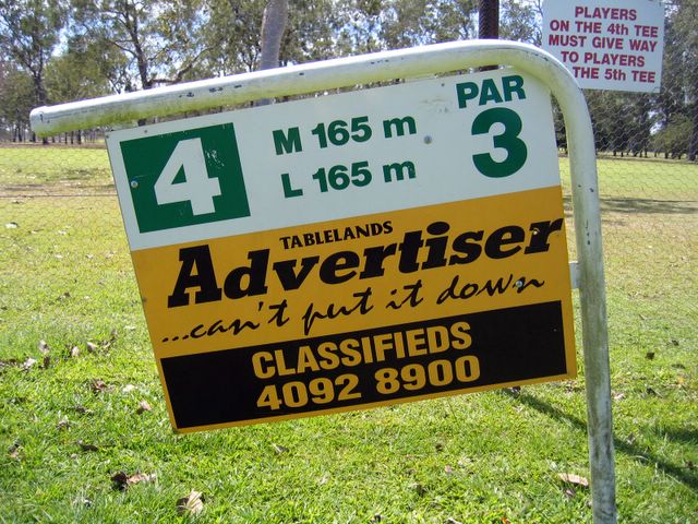 Mareeba Golf Course - Mareeba: Hole 4: Par 3, 165 metres