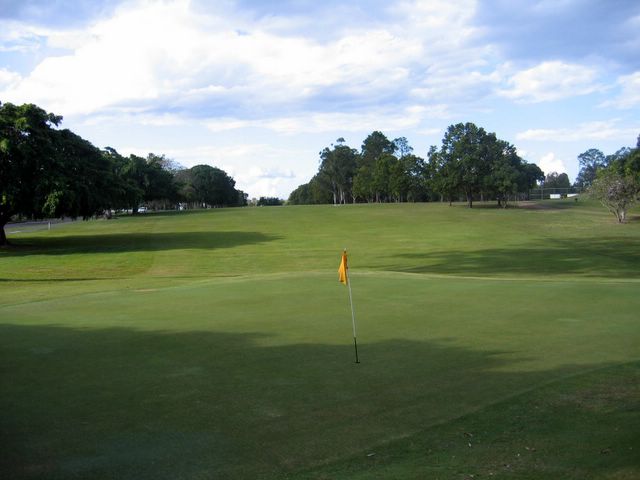Maryborough Golf Course - Maryborough: Green on Hole 14