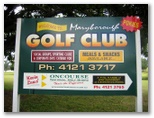 Maryborough Golf Course - Maryborough: Maryborough Golf Course welcome sign