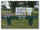 Maryborough Golf Course - Maryborough: Layout Hole 16: Par 4, 375 meters