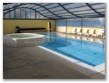 Sapphire Valley Caravan Park - Merimbula: All seasons undercover heated pool and spa