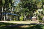 Travellers Rest Caravan & Camping Park - Midge Point: The amenities block and swimming pool