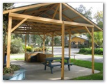 Cottonwood Holiday Park - Moama: Undercover BBQ area