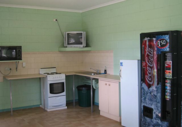 Shady River Holiday Park - Moama: Interior view of camp kitchen