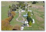 Mole Creek Caravan Park - Mole Creek: Aerial view