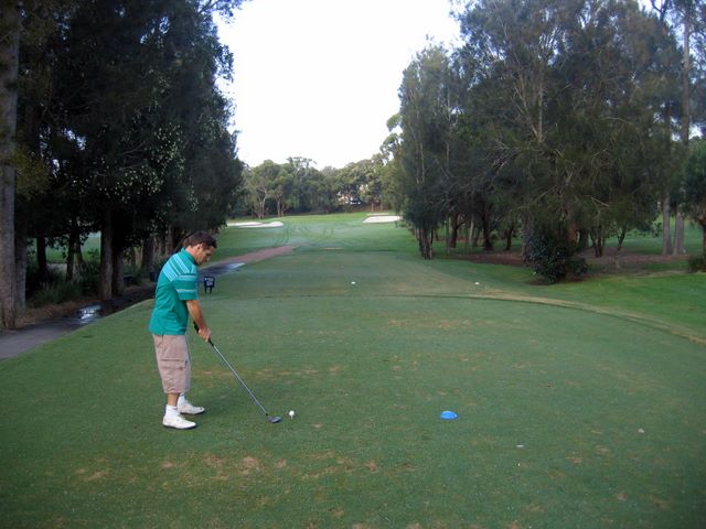 Mona Vale Golf Course - Mona Vale Sydney: Fairway view Hole 2