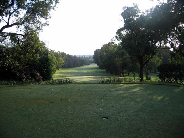 Mona Vale Golf Course - Mona Vale Sydney: Fairway view Hole 3