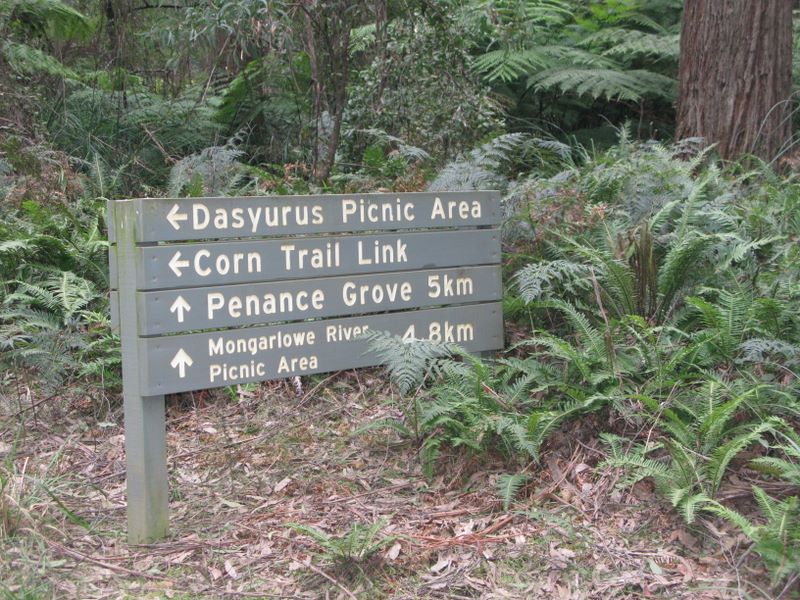 Monga National Park - Braidwood: Clear directions given in the park