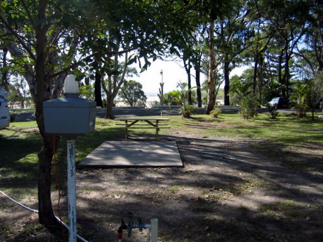 Moonee Beach Holiday Park 2005 - Moonee Beach: Powered sites for caravans wit views of the ocean.