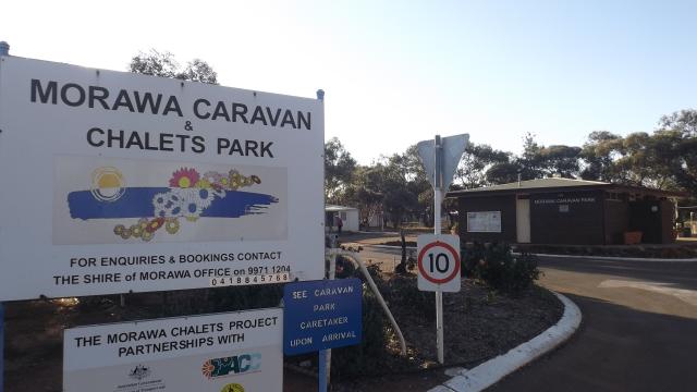 Morawa Caravan Park - Morawa: Entry