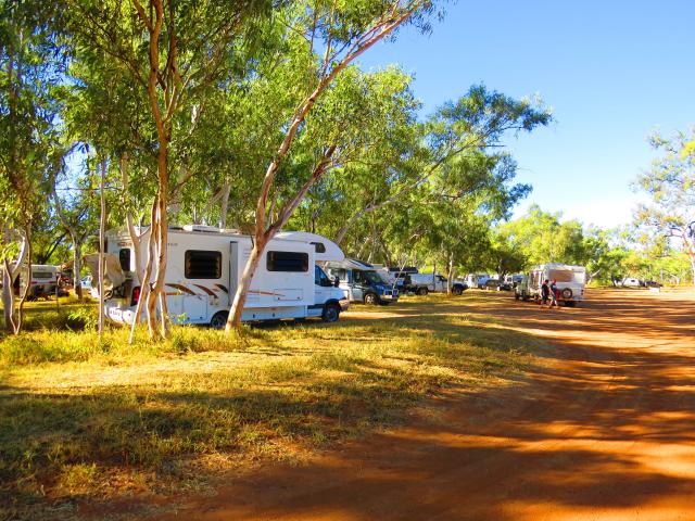 Mary Pool (Mary River) - Mueller Ranges: Camp area.