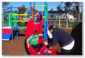 BIG4 Yarrawonga-Mulwala Lakeside Holiday Park - Mulwala: Playground for children.