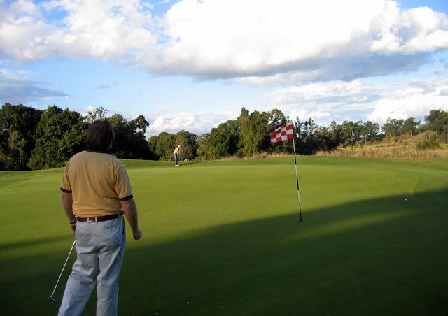Murwillumbah Golf Club - Murwillumbah: Murwillumbah Golf Club Green on Hole 8