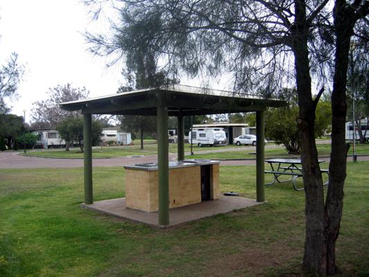 Pinaroo Leisure Park - Muswellbrook: BBQ area