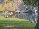 Nagambie Lakes Leisure Park - Nagambie: Views of lake from holiday cabins