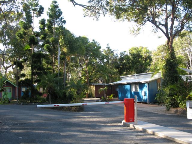 BIG4 Nambucca Beach Holiday Park - Nambucca Heads: Secure entrance and exit