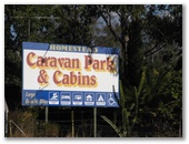 Homestead Caravan Park & Cabins - Nanango: Welcome sign